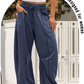 ⏳Time-limited Special⏰Women's Casual Loose Drawstring Wide-Leg Pants👖