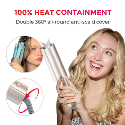 🎄Christmas Sale-Up to 49% OFF💇‍♀️Automatic Hair Curler with Four Temperature✨Fluffy Volume in Minutes