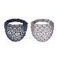 🎀Plum Blossom Hollow Beaded Wide Headband