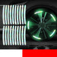 Reflective Rim Stickers – Safety & Style in One 🚗⚡ Visible day and night – Approved for road use