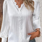 🎁2026 New Year Hot Sale🎁Women's Long Sleeve V-Neck Lace Loose Shirt