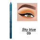 💥World Famous 5x Sold Out🔥🌈14-Pack Waterproof Colored Gel Eyeliner Pencil – Metallic & Shimmer Finishes, Smudge-Proof（Pencil sharpener color is random）