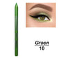 💥World Famous 5x Sold Out🔥🌈14-Pack Waterproof Colored Gel Eyeliner Pencil – Metallic & Shimmer Finishes, Smudge-Proof（Pencil sharpener color is random）