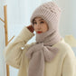 🔥Winter Versatile Knitted Hooded Scarf for Women