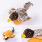 😻Realistic Sparrow Cat Toy – Rechargeable Chirping & Flapping Bird🐦