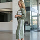 ❄️FACTORY DIRECT SALES - 49%OFF 💖 Women's Stand Collar Jacket & Dress Set