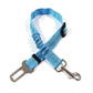 🐶🚗 Reflective Elastic Pet Seat Belt – Adjustable Car Restraint with Shock-Absorbing Buffer