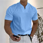 👕 49% OFF NOW! 💎 Men's Gentleman Business Short Sleeve V-Neck T-Shirt – Breathable Cotton Blend, Classic Fit & Available Up to 5XL ✨