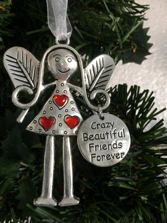 Angel Friendship Ornament Gift-Best Friend Gift