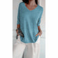 🔥Hot Sale 49% OFF🔥Solid Color V-Neck Knitted Top