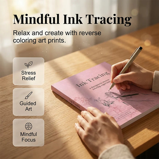🎨 Tracing Sketchbook – Easy Drawing Practice Book for Beginners & Kids