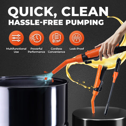 ⛽ 2026‘s Multi-Liquid Master | Fast Siphon Pump | For Fuel/Water/Oil 🔋【🔥Half Price】