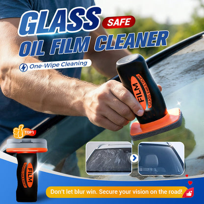 ⏰ Now only 49% off!🔥Buy 2 Get 1 Free🔥 Auto Glass Side Window Oil Film Removal Cleaner