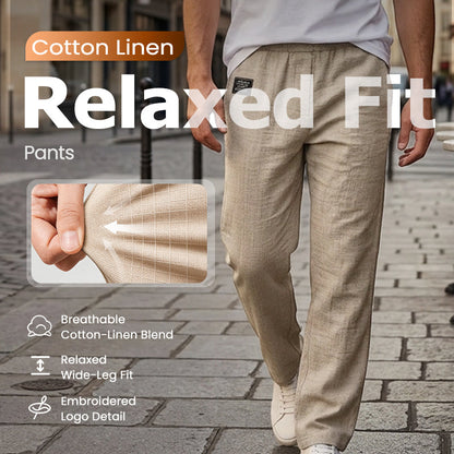 💕Limited Sale 49% OFF!!💕Breathable Straight-Leg Trousers for Men