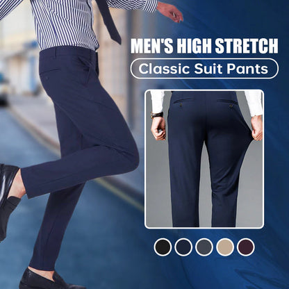 🔥CHRISTMAS PROMOTION🔥Men's High Stretch Classic Suit Pants