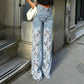 🌸Black Friday HOT SALE 49% Off🌸High Waisted Lace Splicing Jeans