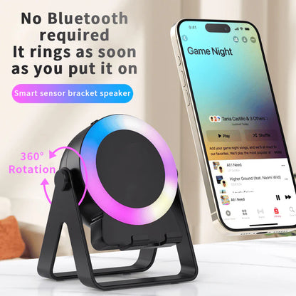 🎧4 IN 1 Wireless Induction Audio Bluetooth Speaker🎵
