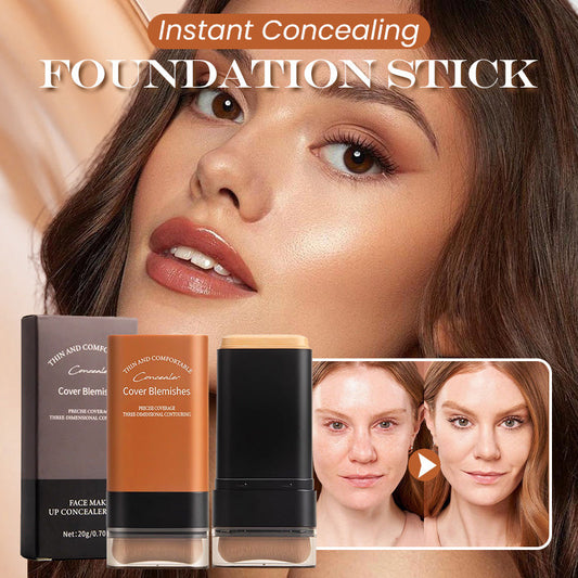 🔥Hot Sale 49% OFF🔥Instant Concealing Foundation Stick with Built-in Brush