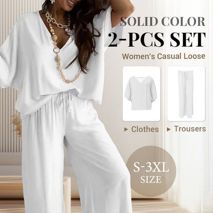💕Women’s Casual Loose Solid Color Suit
