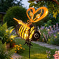 ✨ Hanging Solar Bee Light – Warm Amber Glow, Flicker-Free, Perfect for Garden Parties, Camping, or Kids’ Rooms – Spread Joy Day and Night 🌞🌜