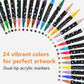 🎁Dual-Tip Glitter Marker Pen