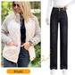 🎁Christmas sale☃️2025 New Women's Knit Patchwork Puffy Jacket