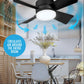 ❄️2-in-1 Portable Ceiling Fan & Light With Remote Control
