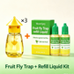 🦟 Indoor and outdoor hanging fly trap – 🏡 Chemical-free protection and a peaceful summer atmosphere 🌿🛡️