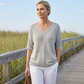 🔥Hot Sale 49% OFF🔥Solid Color V-Neck Knitted Top