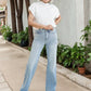 💥Hot Sales - 49% OFF🥰👖Vintage Wash Plus-Size Jeans — Stretchy & Straight Leg Fit✨