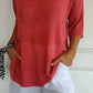 🔥Hot Sale 49% OFF🔥Solid Color V-Neck Knitted Top