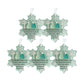 🌊Snowflake-Shaped Sea Glass Friendship Decor❄✨ Shaped by Nature & Crafted by Hand!
