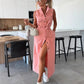 🔥2025 NEW SALES 49% OFF💥Solid Button Pocket Denim Dress