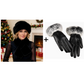 🎅CHRISTMAS SALE 49% OFF!🔥Fluffy Fur Bucket Hat Warm Winter Hat + Free Matching Scarf ⏰