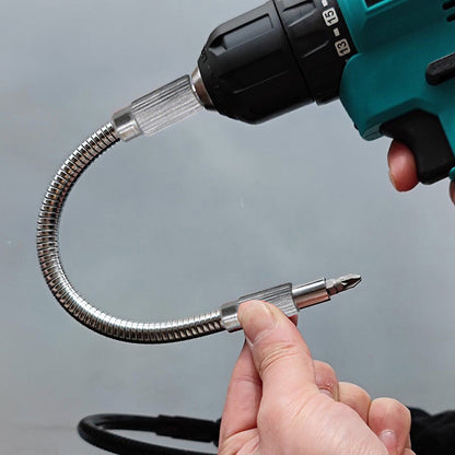 🔥 BUY 1 GET 1 FREE | Flexible Drill Bit Extension – Reach Tight Corners & Angles