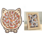 🎁Christmas Sale 49% OFF🎅135-Piece Morandi-Colored Cat Shaped Wooden Jigsaw Puzzle