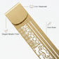 🐱📏Cute Hollow Cat 2-in-1 Brass Bookmark Ruler