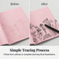🎨 Tracing Sketchbook – Easy Drawing Practice Book for Beginners & Kids