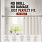 🔥50% off limited time！🥼👚 Create storage space anywhere anytime！Adjustable No-Drill Tension Rod