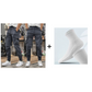 Men's Multi-Pockets Drawstring Elastic Waist Cargo Pants