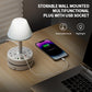 💡🔌 Bedside Lamp with USB & AC Outlets – 50% OFF! 3/4 AC, 2 USB, 1 Type-C – charge devices while you sleep. ⭐🏠