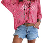 ⏰Last day sale 49% OFF🔥Hot Sale-Womens Bohemian-Inspired Beige Crochet Top with V-Neck