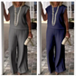 🔥New Arrivals 49% OFF🎁👗Women's Crew Neck Sleeveless Top and Pants Set