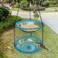 🔥💐SPRING DAY SALE- 49% OFF⚡50K+ SOLD!🐦Solar Cascade Hanging Bird Bath Fountain