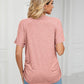 💕Hot Promotion- UP TO 49% OFF🌷V-Neck Solid Color Loose Ladies Tops