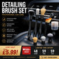 🚗🧹 Car Detailing Brush Set – Soft Interior Cleaning Brushes for Air Vents, Dashboard, Wheels & Tight Spaces