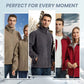 🎄🎅Suitable for both men and women🎁 Unisex Double-Layer Hooded Jacket（49% OFF）