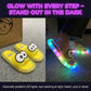 ✨ HALF PRICE DEAL 👣 Cartoon slippers with light-up effect 🧸 super comfortable, non-slip & perfect for home 🏡