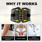 🧍✨ Adjustable Lower Back Support Belt – Breathable Everyday Waist Support