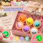 🔥🌈This Week's Special Price:£6.99‼️🎁Cute Dumpling Pressable Fidget Keychain - touch sensing light